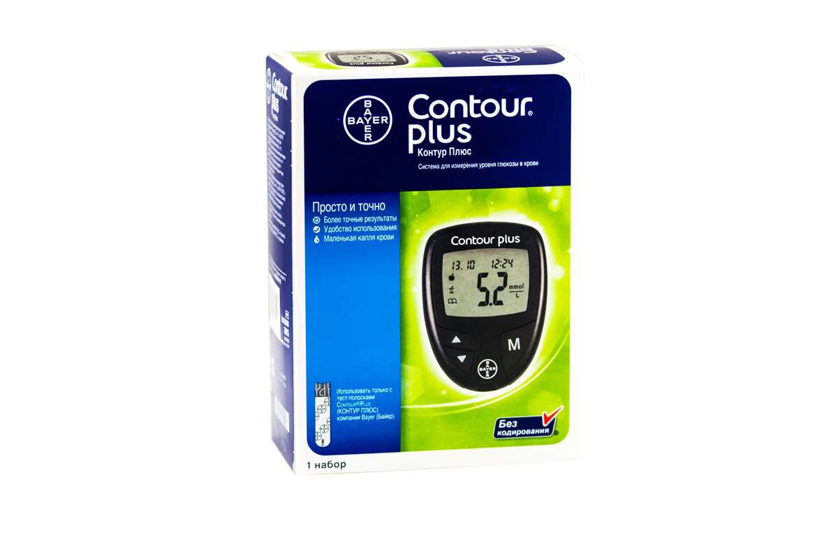 Глюкометр Contour Plus (Контур плюс) - Медорто.рф